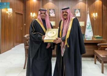 أمير منطقة حائل يستقبل رئيس اللجنة الوطنية للترفيه في اتحاد الغرف السعودية