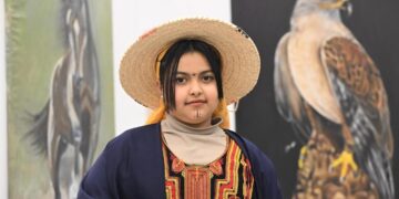 أكثر من 100 لوحة تشكيلية في معرض “آثار ورجال” بتبوك احتفاءً بيوم التأسيس