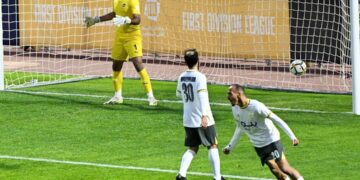 لقاء نيوم والجبيل في الجولة الـ 20 من دوري الدرجة الأولى ينتهي بالتعادل الإيجابي