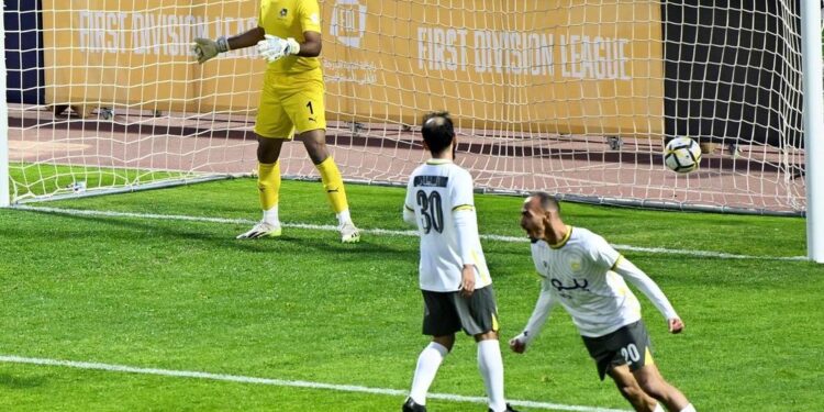 لقاء نيوم والجبيل في الجولة الـ 20 من دوري الدرجة الأولى ينتهي بالتعادل الإيجابي