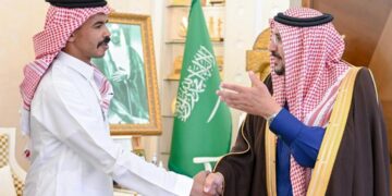 أمير القصيم يستقبل الفارس محمد الدهام ويشيد بإنجازه في تحدي الخيالة العالمي بكأس السعودية