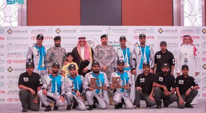 فريق حرس الحدود السعودي يحقق المركز الأول في رالي حائل الدولي 2025 (فئة T2 ستوك)
