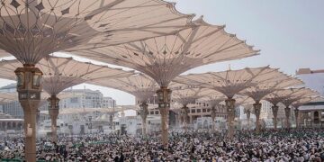 شؤون الحرمين تُطلق بوابة تحديث بيانات مقدمي خدمات الإفطار بالمسجد النبوي