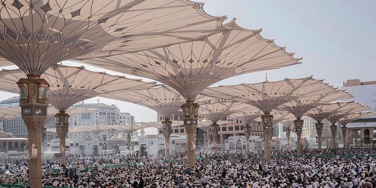 شؤون الحرمين تُطلق بوابة تحديث بيانات مقدمي خدمات الإفطار بالمسجد النبوي