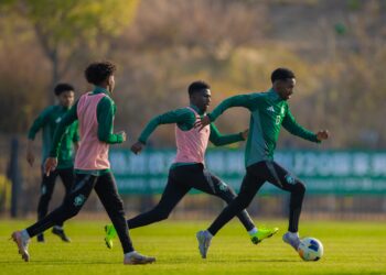 الأخضر تحت20 يصل إلى شينزين الصينية استعداداً لانطلاق كأس آسيا