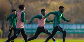 الأخضر تحت20 يصل إلى شينزين الصينية استعداداً لانطلاق كأس آسيا
