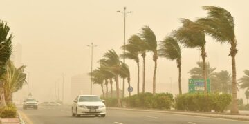 عاصفة رملية وموجة برد شديدة تضرب شمال المملكة نهاية الأسبوع