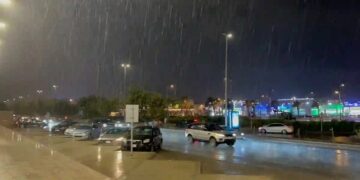 “الأرصاد”: أمطار غزيرة تهطل على منطقة الباحة