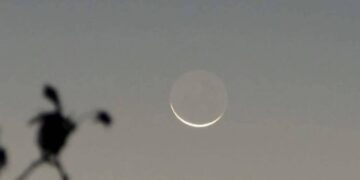 الجمعية الفلكية بجدة ترصد هلال العيد بسماء المملكة