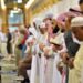 ليلة 27 رمضان.. جموع المصلين يؤدون صلاتي العشاء والتراويح في المسجد الحرام