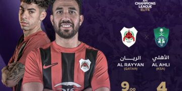الريان القطري يستضيف الأهلي السعودي الليلة في دوري أبطال آسيا للنخبة