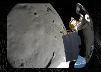 هبوط ناجح لمركبة الفضاء أثينا على سطح القمر