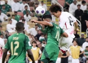 موعد مباراة السعودية واليابان في تصفيات مونديال 2026
