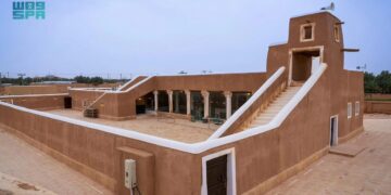 مشروع الأمير محمد بن سلمان لتطوير المساجد التاريخية يجدد مسجد الروساء بالمجمعة