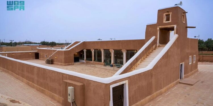 مشروع الأمير محمد بن سلمان لتطوير المساجد التاريخية يجدد مسجد الروساء بالمجمعة