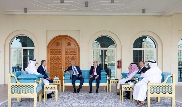 «توحيد المواقف العربية».. اجتماع خماسي عربي في الدوحة لبحث خطة إعمار غزة