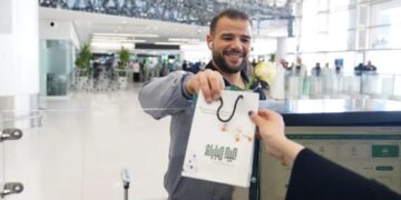 المديرية العامة للجوازات تحتفل بأول أيام عيد الفطر مع المسافرين في جميع المنافذ الدولية