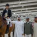 فرسان القفز بنادي الشارقة للفروسية يحققون انتصارات جديدة على أرض أكاديمية بوذيب للفروسية