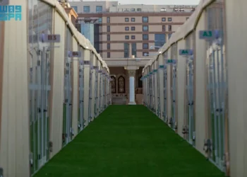 الهيئة العامة للعناية بشؤون المسجد النبوي تقدم خدماتها لـ 4000 معتكف من 120 جنسية