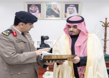 نائب أمير نجران يستقبل نائب مدير شرطة المنطقة