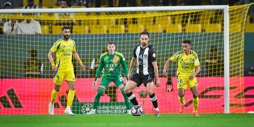 النصر والشباب يتعادلان بهدفين لكل منهما في قمة الجولة الـ 24 للدوري السعودي للمحترفين