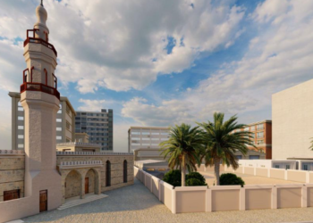 مشروع الأمير محمد بن سلمان لتطوير المساجد التاريخية يُجّدد مسجد النجدي في فرسان