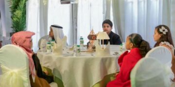 “جمعية البر” بالباحة تقيم مأدبة إفطار صائم لأيتام الجمعية وأسرهم