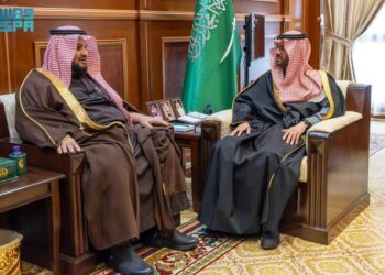 نائب أمير حائل يستقبل رئيس مجلس إدارة جمعية الملك عبدالعزيز الخيرية