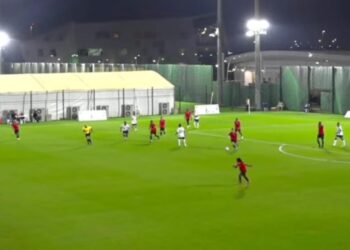 قوات أمن المنشآت تهزم قيادة المنطقة الغربية بثنائية نظيفة