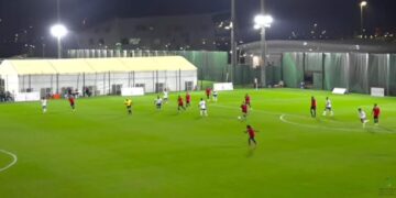 قوات أمن المنشآت تهزم قيادة المنطقة الغربية بثنائية نظيفة