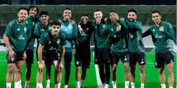 المنتخب السعودي يواصل الاستعداد لمواجهة الصين في تصفيات المونديال