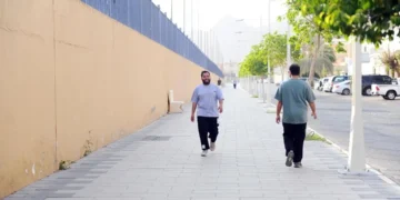 الأجواء المعتدلة بنجران تحفز على رياضة المشي خلال شهر رمضان