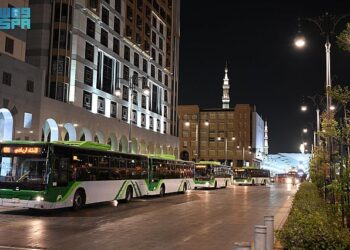 “حافلات المدينة” تدشّن 3 محطات فرعية مجانية لتسهيل الوصول إلى المسجد النبوي