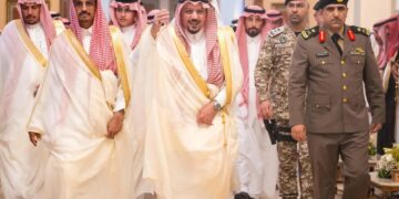 سمو أمير القصيم يستقبل المحافظين ورؤساء المراكز المهنئين بعيد الفطر المبارك