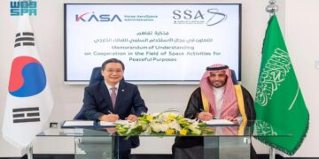 المملكة وكوريا توقعان مذكرة تفاهم لتعزيز مجالات الفضاء