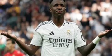 النجم البرازيلي فينيسيوس جونيور على أعتاب الدوري السعودي