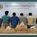 حرس الحدود بمنطقة عسير يقبض على 6 مخالفين لنظام أمن الحدود لتهريبهم 225 كيلوجرامًا من نبات القات المخدر