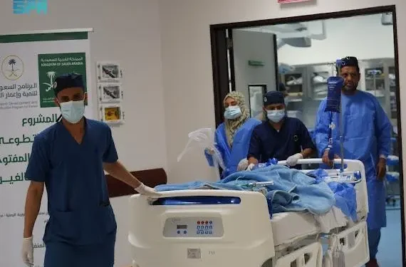 مركز الملك سلمان للإغاثة يدشّن مرحلة جديدة من البرنامج الطبي التطوعي في عدن