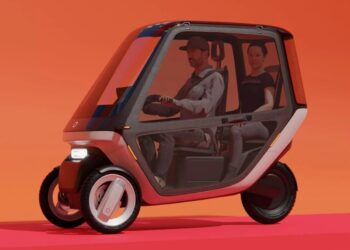 بـ3 عجلات وضد المطر.. “ليمو” الألمانية تكشف عن سيارة كهربائية جديدة