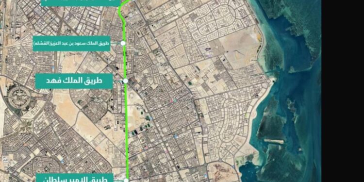 أمانة الشرقية تبدأ الأحد تنفيذ مشروع تطوير طريق الملك سعود (القشلة)