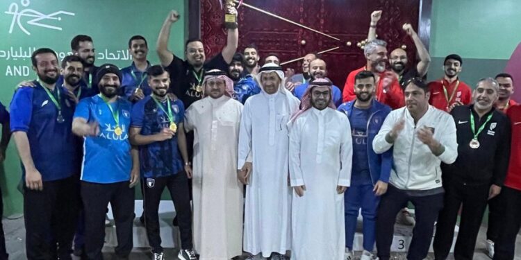 نادي العلا يتوج بكأس الاتحاد السعودي للبلياردو 2025 والانتصار بطلًا لدوري السنوكر