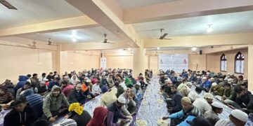 وزارة الشؤون الإسلامية تنظم مأدبات إفطار رمضانية في نيبال لـ 12.500 صائم