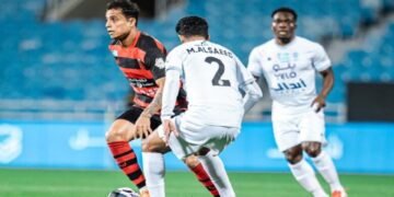 الرياض يفوز على نظيره الأخدود بهدف وحيد في الجولة الـ 24 من الدوري السعودي للمحترفين