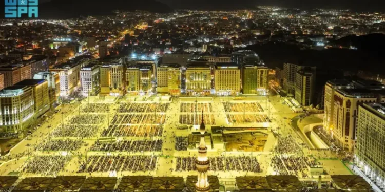 أجواء روحانية مميزة.. 9.7 مليون مصلٍ في المسجد النبوي خلال رمضان