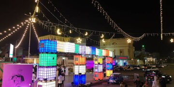 مركاز صلهبة الرمضاني.. أيقونة ليالي رمضان في صبيا وسط تنافس الأحياء