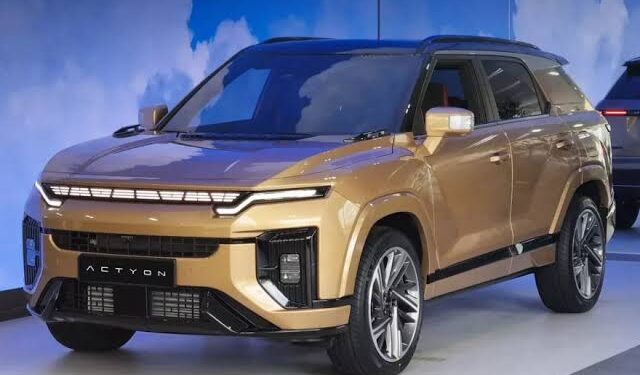“كي جي إم” تطلق سيارتها Actyon بتصميم عصري وأداء قوي