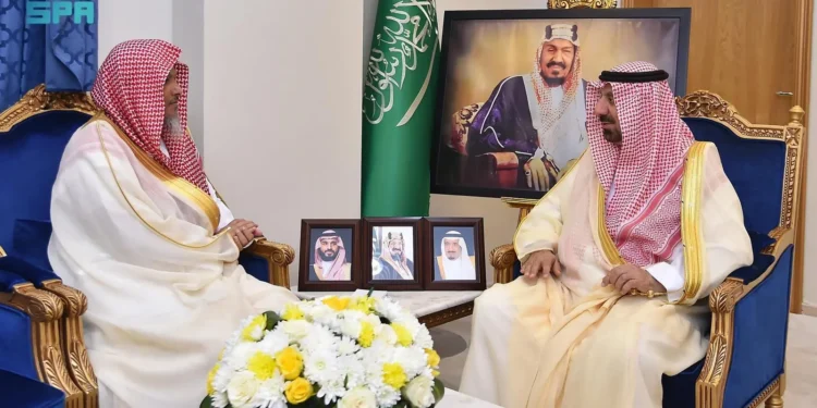 أمير نجران يطَّلع على تقرير فرع وزارة الشؤون الإسلامية والدعوة والإرشاد بالمنطقة