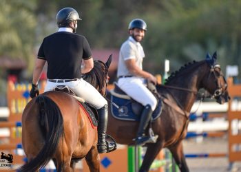 صقر المملكة سعد العجمي وأسد الرافدين زيد النجيفي