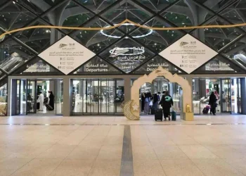 محطة قطار «سار» في مطار الملك عبد العزيز بجدة