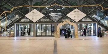 محطة قطار «سار» في مطار الملك عبد العزيز بجدة